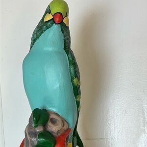 Colorful Bird Figurine for Pets